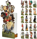 British Fun Toilet Roll Storage & Kitchen Towel Holder Wooden Stand | Thelwell Riding School | Novelty Kitchen & Bathroom Decor & Accessories | A Delightful Equestrian Home Gift for Girls & Women. by Looprints