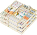 DIMJ 24-Pack Fabric Drawer Organizer Bins for Dresser Nursery Clothes by DiMJ