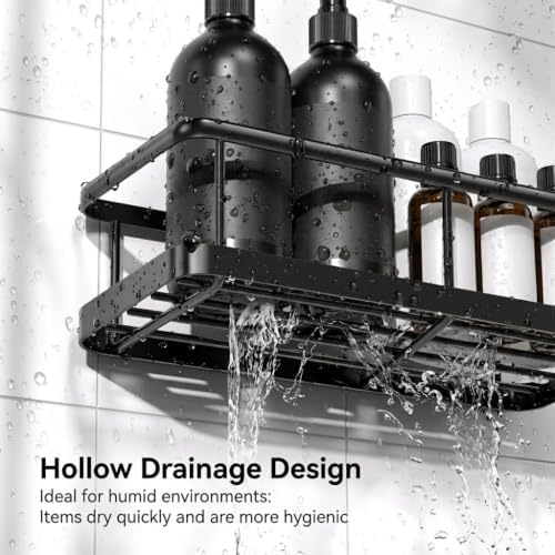 6 Pack Shower Caddy - Stainless Steel Shower Shelf for Inside Shower - Image 4