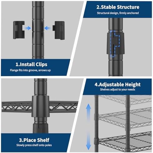 Garvee Heavy Duty Clothes Rack with Cover - Image 4