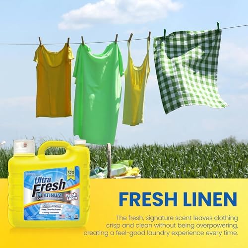 Ultra Fresh 3X Platinum Detergent, 2.5 Gallon, Fresh Linen, 2-Pack - Image 5