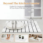 Stone Dish Drying Mat for Kitchen Upgrade Counter Mats Quick Dry - Image 7