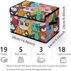 Stackable Clothes Storage Bins with Lids 3 Pack - Image 2