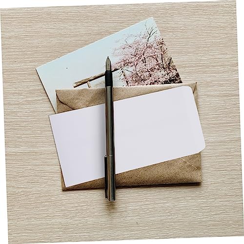 ERINGOGO 100pcs Small Padded Envelopes Thickened Paper Blank Bills Legal Receipt Envelopes Cash Organizer - Image 6