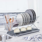 Better Houseware Drain Boards for Kitchen Counter White Dish Drain Board Shields Countertops from Water Damage, Space Efficient 19.5"x15.5"x1.25" - Image 6