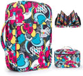 YOUSHARES 300 Slots Color Pencil Case - Pen Case Organizer with Handy Wrap & Zipper, Multilayer Holder for Prismacolor Colored Pencils & Gel Pen (Colorful) by YOUSHARES