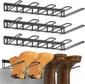 Boot Rack - 8-Pair Wader Hangers Wall Mount Cowboy Boot Hangers - Wall Boots Holder Storage Organizer for Closet, Entryway, Indoor, Garage 4 Pack by Unknown