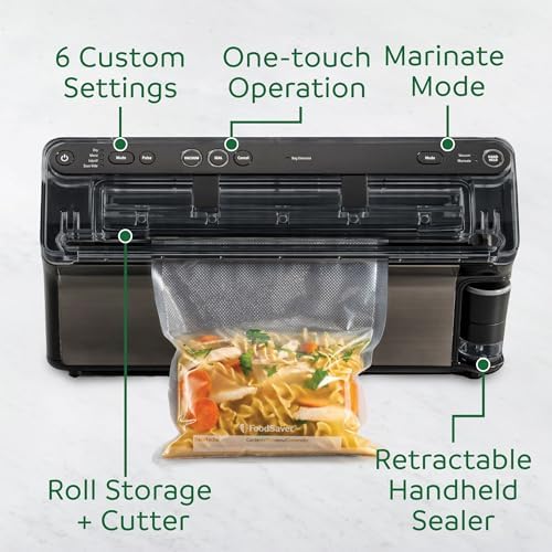 FoodSaver Elite All-in-One Liquid+™ Vacuum Sealer with Bags - Image 6