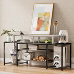 aboxoo 45" TV Riser for 32-60 inch TV, TV Shelf with Steel Legs - Image 7