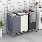 LINZINAR 3 Bags Laundry Hamper Assorted Laundry Basket 135L Laundry Sorter - Image 2