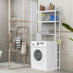 Over Toilet Bathroom Organizer with Toilet Paper Holder - Image 6