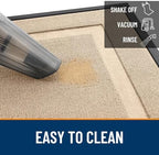 OLANLY Front Door Mat Outside 33x21, All-Season Heavy-Duty Rubber Doormat - Image 5