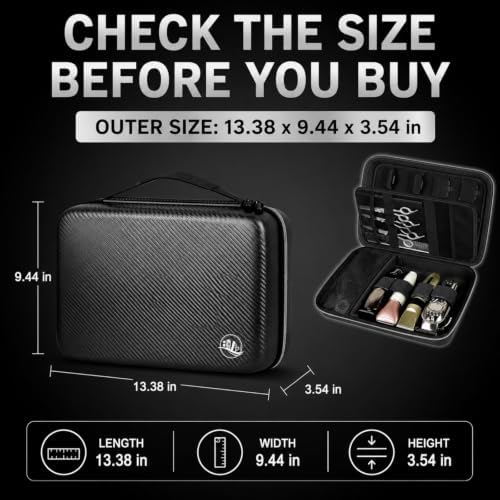 Boobowl Hard Case for Hair Clippers, Barber Tool Organizer for Home&Travel - Image 6
