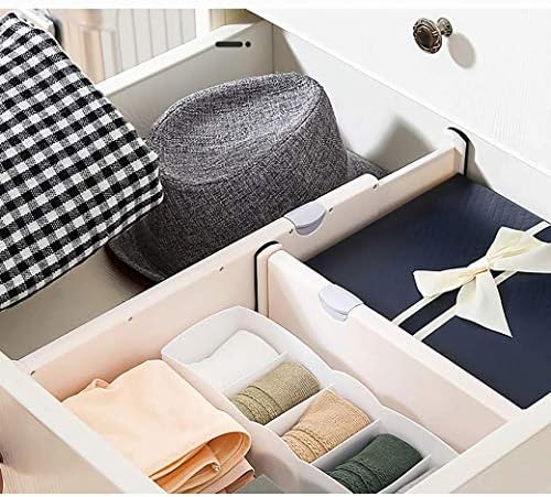 Drawer Dividers Set of 4, Adjustable 11"-17.3" Drawer Organizers, Expandable Dresser Drawer Separators Organizer Dividers for clothes, Kitchen, Drawer, Bathroom, Bedroom, Office - Image 2