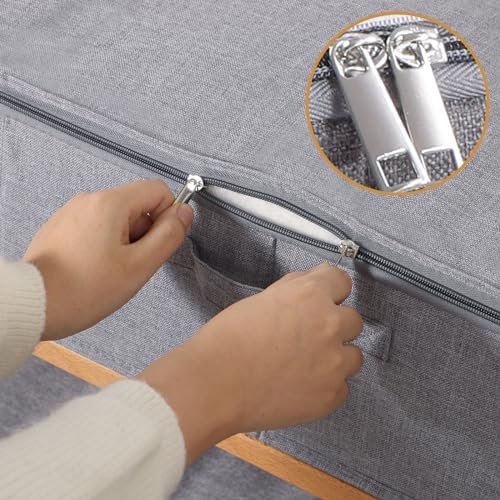Under Bed Storage Container,Grey,31.5x15.7x5.9 Inch,3 Pack - Image 4