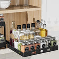 BOIVSHI Pull Out Spice Rack for Cabinet, 12.6" Wx10.5 Dx2.8 H by BOIVSHI