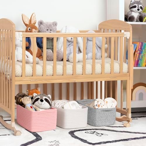 Goodpick 3-Pack Storage Baskets, Dorm Decor for Gifting, 13 x 8 x 5 in - Image 5