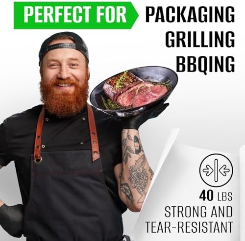 24" x 720' Made in USA Premium White Butcher Paper Roll – Food-Grade, Breathable Butcher Paper – Perfect for BBQ, Smoking Meat, Wrapping Brisket & Protecting the Bark - Image 5