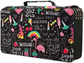 300 Slots Pencil Case 4-Layer Zipped Holder w/Handle by Lbxgap
