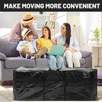 4 Pcs 176 Gallon Extra Large Moving Bags Heavy Duty Storage Bag - Image 6
