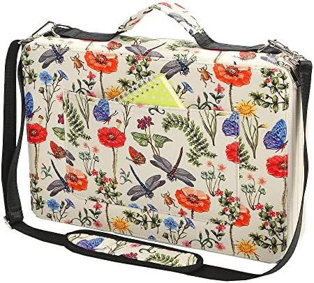 384 Slots Pencil Case, 4-Layer Organizer with Shoulder Strap by Lbxgap