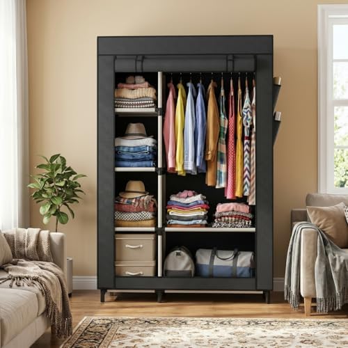 Calmootey Portable Closet Organizer, Space-Saving Storage System for Home - Image 5