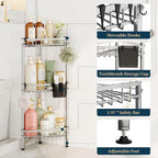 Consumest Corner Shower Caddy Stand - Rustproof Bathroom Organizer&Storage - Image 4