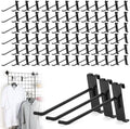 100 Pcs Gridwall Hooks, 6 Inch Grid Wall Hook Display for Gridwall Panel by BIOBUBANA