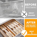 SpaceAid Bag Storage Organizer (1 Box 4 Slots), SpaceAid WrapNeat 4 in 1 Wrap Dispenser - Image 3
