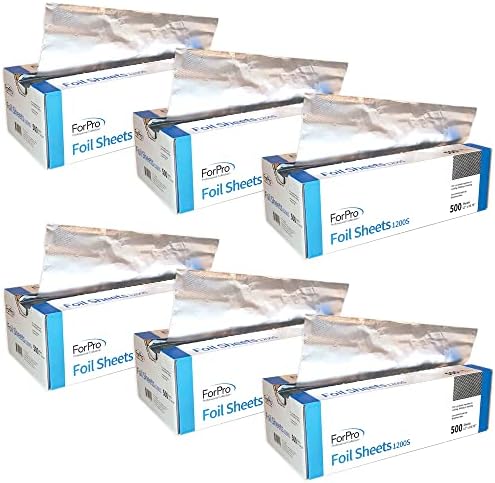 ForPro Embossed Foil Sheets, 500ct/6pk, 12"W x 10.75"L, 1200S by ForProProfessionalCollection