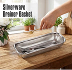 12 Pack Drawer Organizer, Stackable Draining Cutlery Tray - Image 4