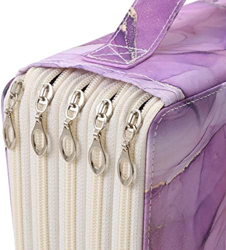 250 Slots Colored Pencil Case Organizer, 5 Layer Bag - Image 5