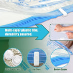 Vacuum Storage Bags, Vacuum Seal Bags for Clothing, 5 Jumbo 5 Large - Image 7