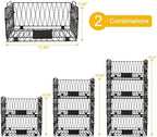 2 PACK XXL Stackable Wire Baskets for Pantry Organization and Storage - Image 3