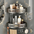 Corner Shower Caddy, Triangle Corner (2 Pack) by Laungborf