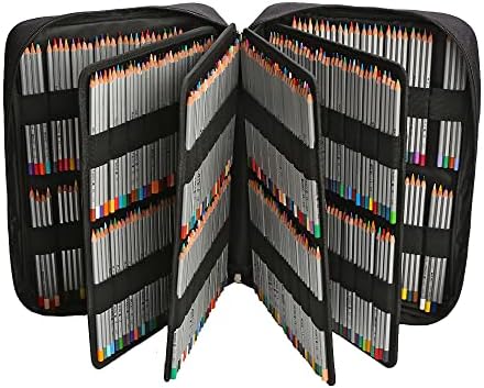 Lbxgap 480 Slots Colored Pencil Case w/Handle & Shoulder Strap - Image 4