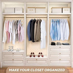 Plastic Hangers White Clothes Hanger 30 Pack - Image 2