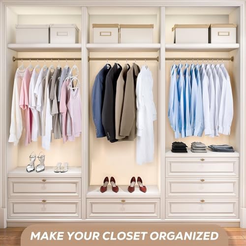 Plastic Hangers White Clothes Hanger 30 Pack - Image 2