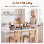 StorageWorks Pantry Baskets for Organizing, Large Wicker Basket for Storage - Image 4