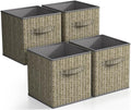 Sorbus 11 x 11 Storage Cubes, Foldable Fabric Bins (4 Pack) by Sorbus