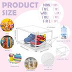 10 Shelf Weekly Clothes Organizer for Kids, Clear Drawer Bins - Image 3