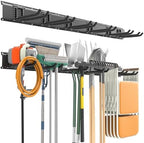 EVERHANGER Garage Tool Storage Organizer, Wall Mount Garden Tool Rack by ToolStorageOrganizer