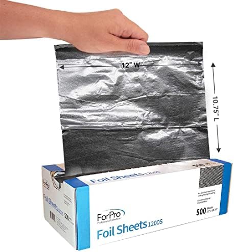 ForPro Embossed Foil Sheets, 500ct/6pk, 12"W x 10.75"L, 1200S - Image 3