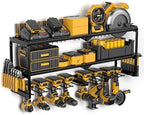 Spampur Power Tool Organizer Wall Mount, 15 Min Assembly, Maximum 150lb load by Spampur