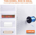Pegboard Organizer Accessories 18 Pack, Peg Board Hooks Assortment (White) - Image 7