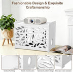 Router Box Hider & Projector Shelf -Decorative WiFi Router Storage Cabinet - Image 4