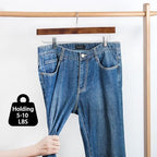 Nature Smile Deluxe Wooden Pants Hangers, Retro Pack of 28 - Image 6