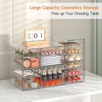 DOMNIU Acrylic Makeup Drawer Storage Organizer with 13 Drawers, 3 Set - Image 2