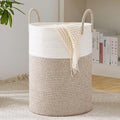 YOUDENOVA Woven Rope Laundry Hamper Basket, 58L Tall Laundry Basket by YOUDENOVA