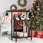 Freestanding Towel Rack, 3 Tier Metal Towel Rack, Black - Image 3